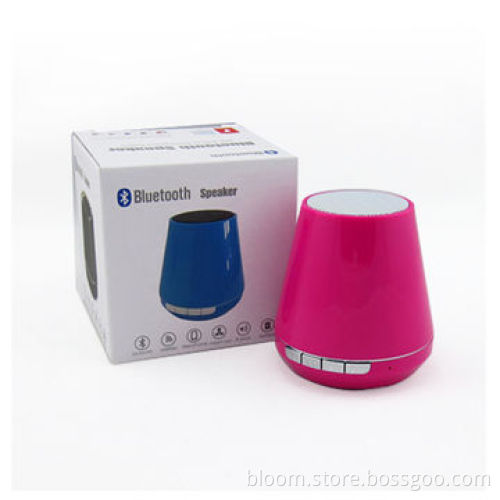 New design aluminum plastic Bluetooth Speaker with 2 years warranty, welcome OEM order